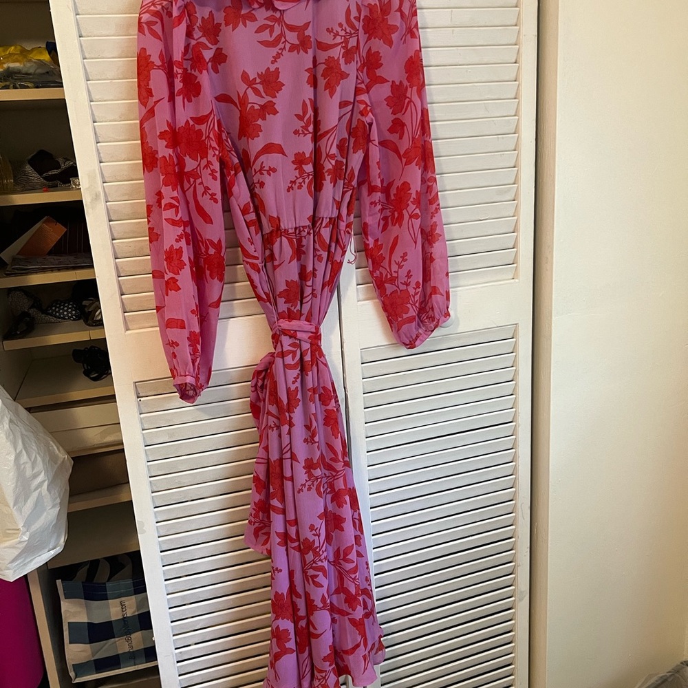 Ann Taylor Pink floral Dress